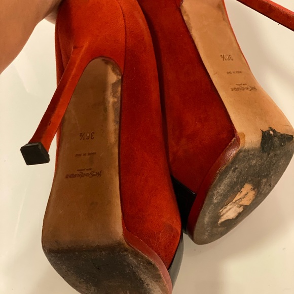 YSL Two Tone Heels - Picture 5 of 6